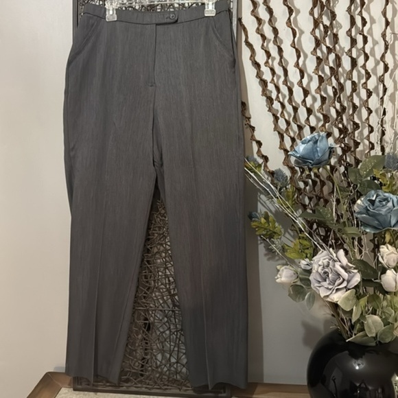 Investments Pants - Petite Grey Pants